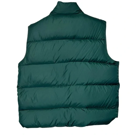 L.L. BEAN | Vintage Men’s Green Goose Down Packable Puffer - Sz Large Regular - Picture 4 of 12